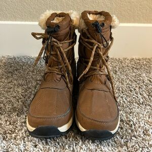 BEARPAW Women's Bethany Lace-Up Waterproof Cold Weather Booties